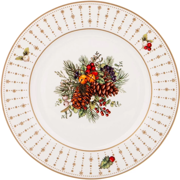 Тарелка закусочная Lefard Celebration 20,5см арт.85-1929