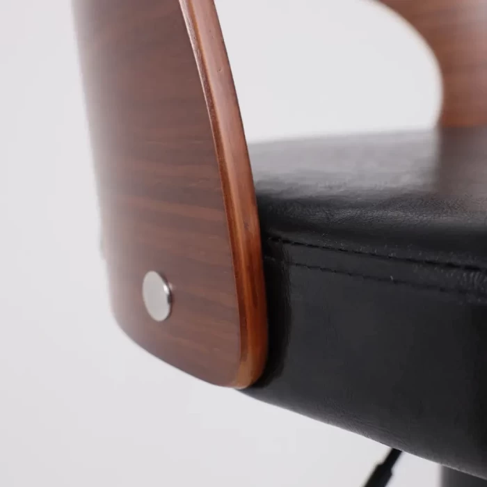 Барный стул AksHome BRUNO чёрный