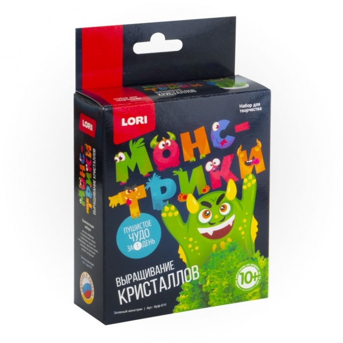 Набор "Выращивание кристаллов. Монстрики" Lori арт. Крф-016