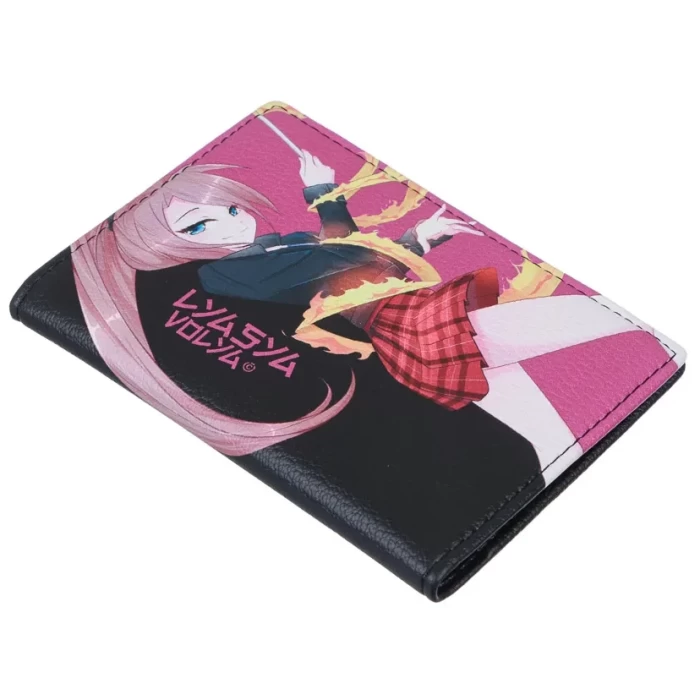 Обложка для паспорта с отделением для карт Всёгазин 2 дизайна