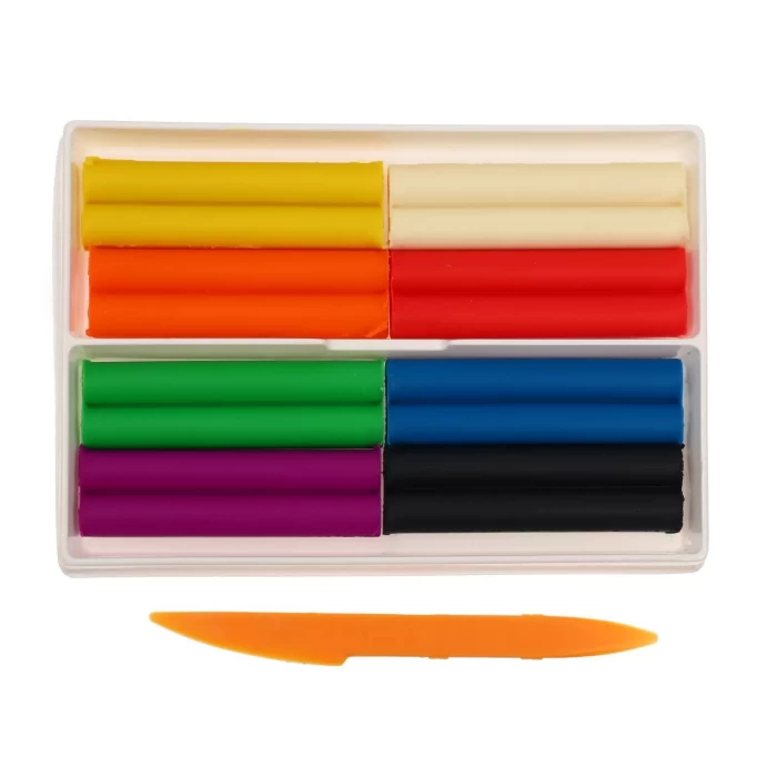 Пластилин  8 цветов Фантазия