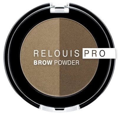 Тени для бровей Relouis Pro Brow Powder 3г