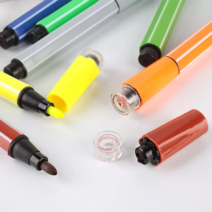 Фломастеры Darvish со штампиками 12 цветов