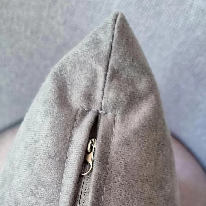 Наволочка декоративная Matex Velour серый 34х34