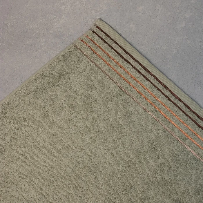 Полотенце махровое ТМ "ЦУМ" Хавана светлая олива