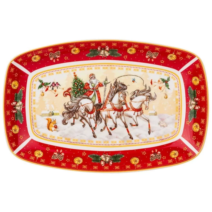 Блюдо Lefard Тройка 25х16х3см