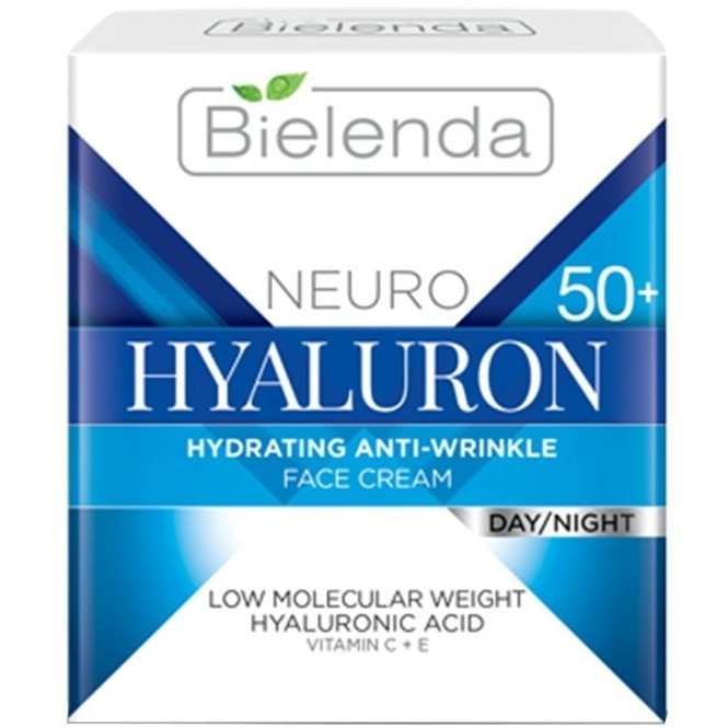 Подтягивающий крем 50+ день/ночь  Bielenda Neuro Hialuron 50мл