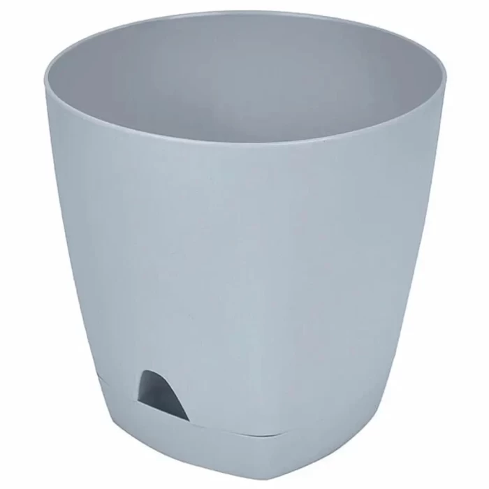 Горшок для цветов InGreen Amsterdam с прикорневым поливом утренний туман