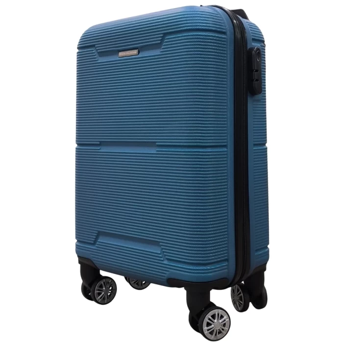 Чемодан дорожный ТМ "ЦУМ" М RV_ABS01-24 средний синий