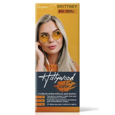 Краска для волос Белита Hollywood color Brittney 9.13 Пепельный светло-русый