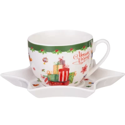 Чайная пара Lefard Winter story 260мл AR 97-664