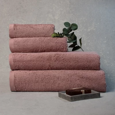 Полотенце махровое ТМ &quot;ЦУМ&quot; Япония розовый дым