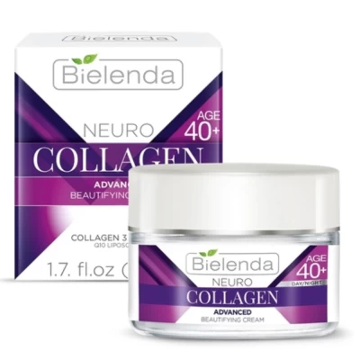 Крем для лица Bielenda Neuro Collagen подтягивающий против морщин 50+ день/ночь 50мл