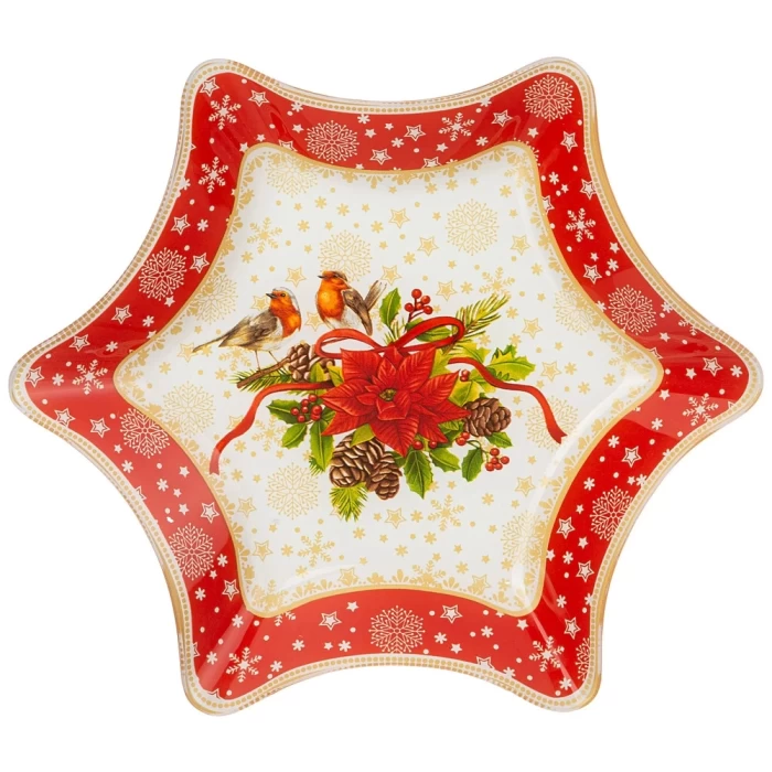 Блюдо для сервировки Lefard Рождественская сказка 198-340 25 см