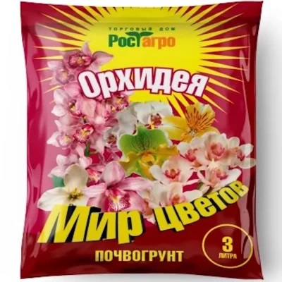Почвогрунт Мир цветов Орхидея 3л