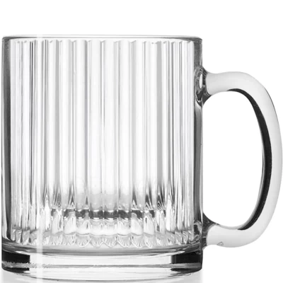 Кружка Belbohemia стеклянная Чайная Вертикаль 320мл