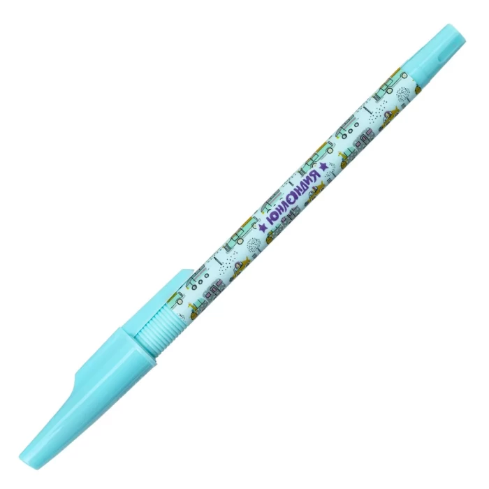 Ручка шариковая синяя CARS ЮНЛАНДИЯ арт 143728