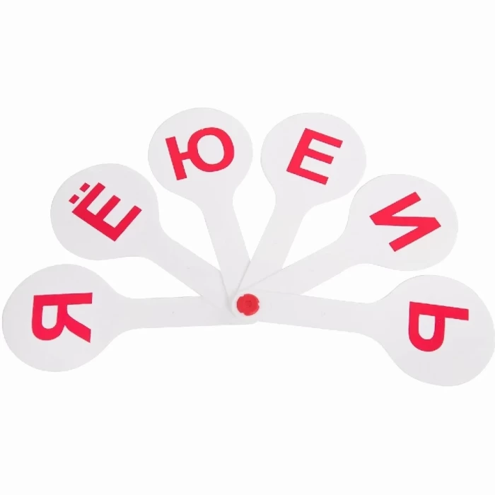 Веер-касса гласных букв Пифагор 227390