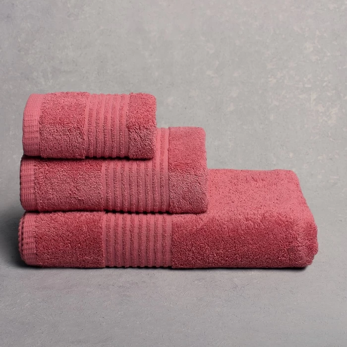 Полотенце махровое ТМ "ЦУМ" Classik светлая вишня 70х140 см 