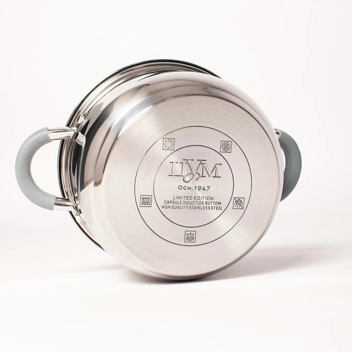 Кастрюля ТМ "ЦУМ" VS-9018 от 1.5 до 6 л