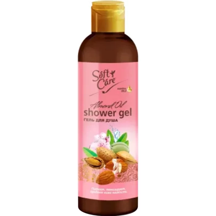 Гель для душа SOFT CARE с маслом миндаля  500г