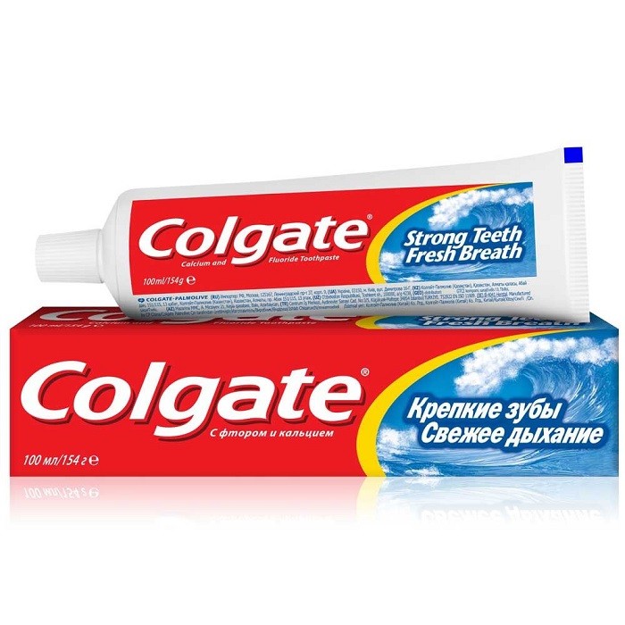 Зубная паста Colgate Крепкие зубы Свежее дыхание 100 мл