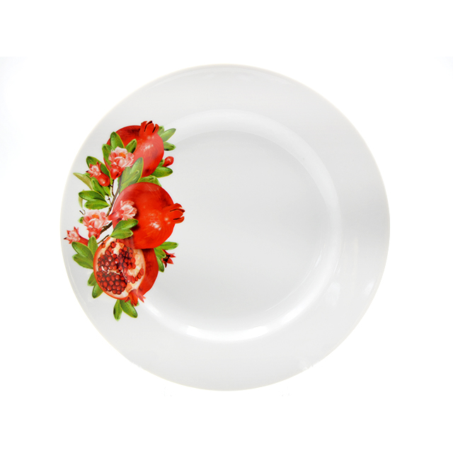 Тарелка мелкая "Идиллия" 200мм (Гранат)