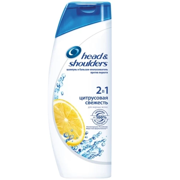 Шампунь Head & Shoulders Цитрусовая свежесть 2в1 400 мл