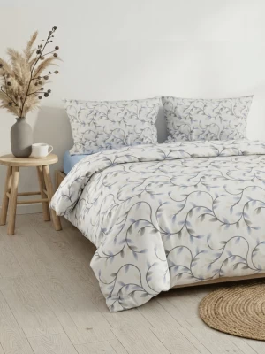 Комплект постельного белья Дуэт ТМ "ЦУМ" Голубые листья