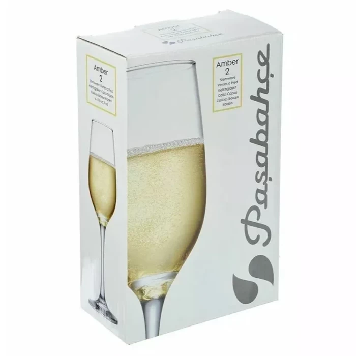 Набор бокалов для шампанского Pasabahce Amber 2шт 210мл