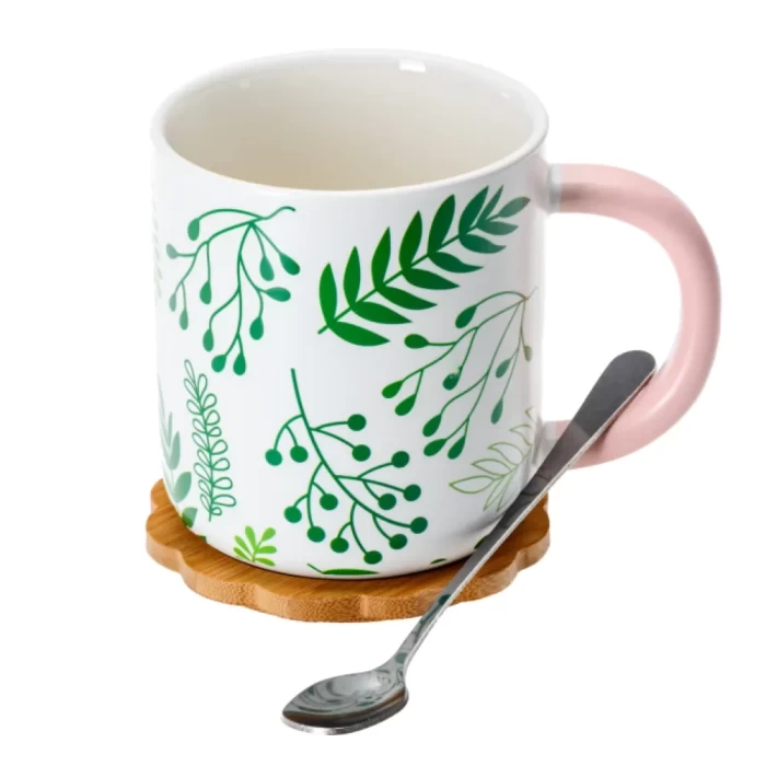 Кружка керамическая Гербарий 350мл