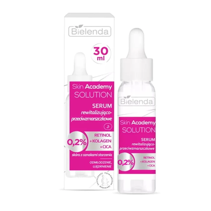 Сыворотка для лица Bielenda Skin Academy Solution против морщин 30мл