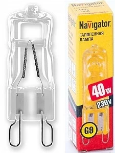 Лампа галогенная капсула Navigator 94215 NH-220-G9/Сl