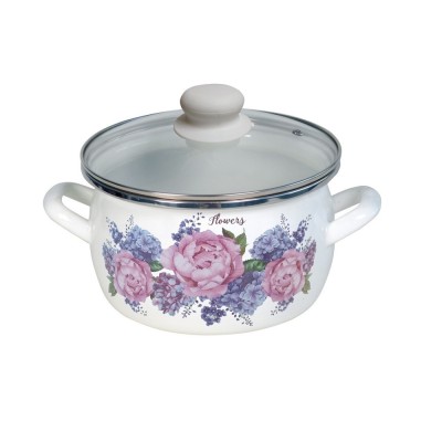 Кастрюля &quot;Гортензия&quot; 2,5л арт. 1-2425112