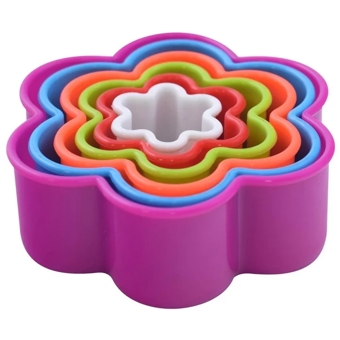 Набор кулинарных форм Мультидом Цветок MS8-85