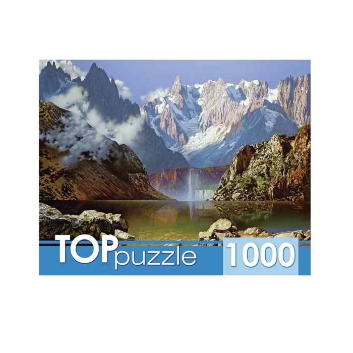 Пазл TOPpuzzle А. Головин Горное озеро 1000 элементов