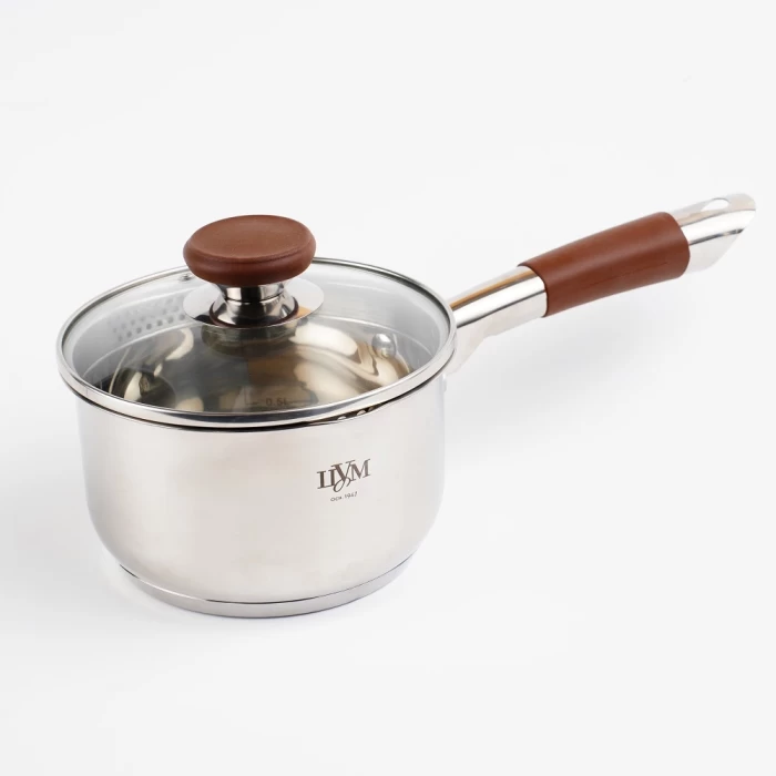 Набор кастрюль с крышкой ТМ "ЦУМ" MSF-3897-8PCS-BY