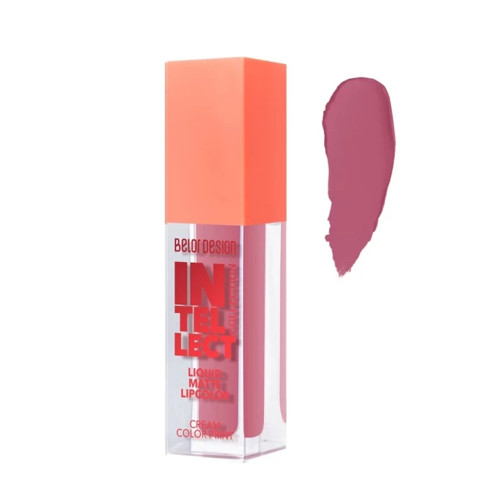 Краска для губ Intellect матовая BelorDesign 5.1 г