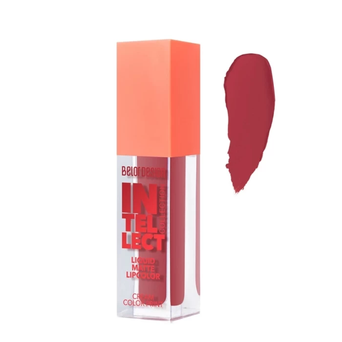 Краска для губ Intellect матовая BelorDesign 5.1 г