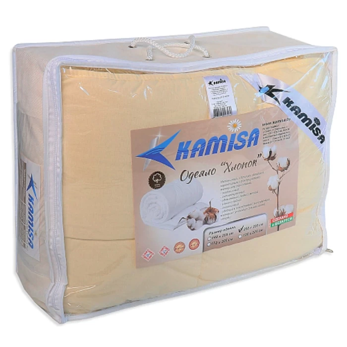Одеяло всесезонное Kamisa Хлопок 170х205см ОДЛ.ХЛ-172