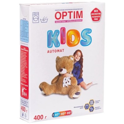 Стиральный порошок &quot;Kids&quot; Optim 400 гр