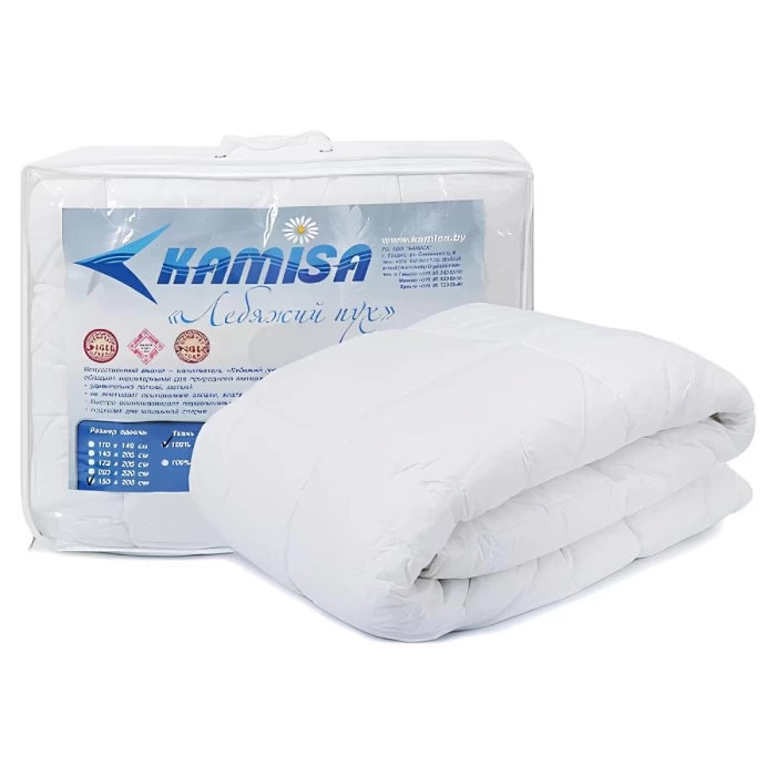 Одеяло стеганое Kamisa Лебяжий пух 205х150см ОДН.ПЛС-150