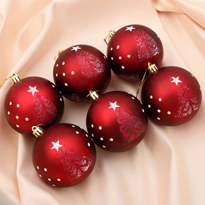 Набор шаров Девилон 760793 D-6 см 6шт