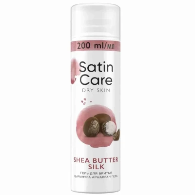 Гель для бритья Gillette Satin Care с Маслом Ши 200мл