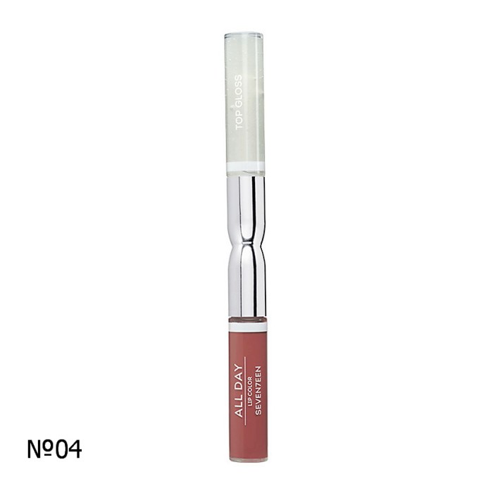 Жидкая стойкая помада-блеск Seven7een All Day Lip Color& Top Gloss