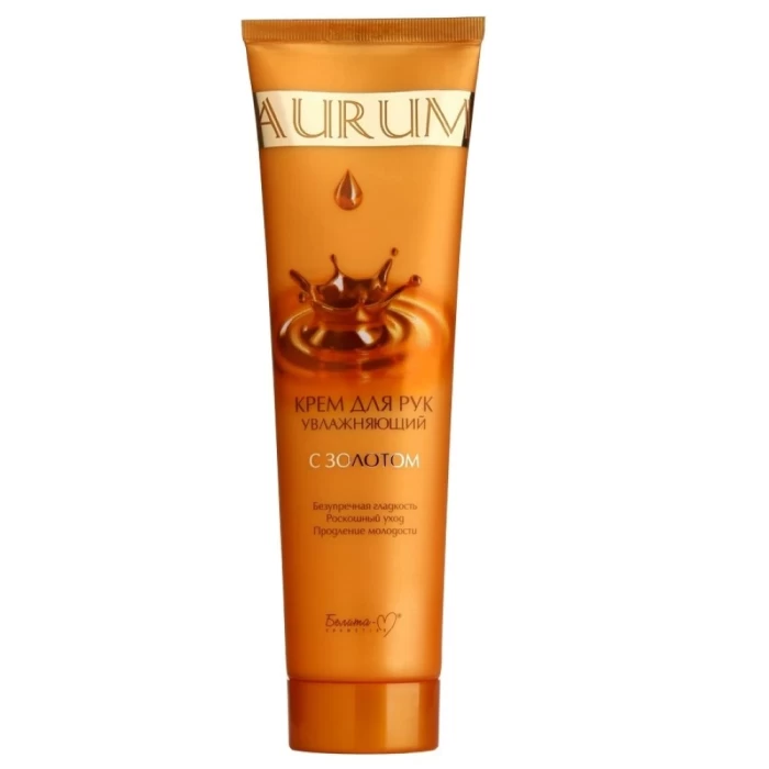 Крем для рук Белита-М Aurum Увлажняющий с золотом 150г