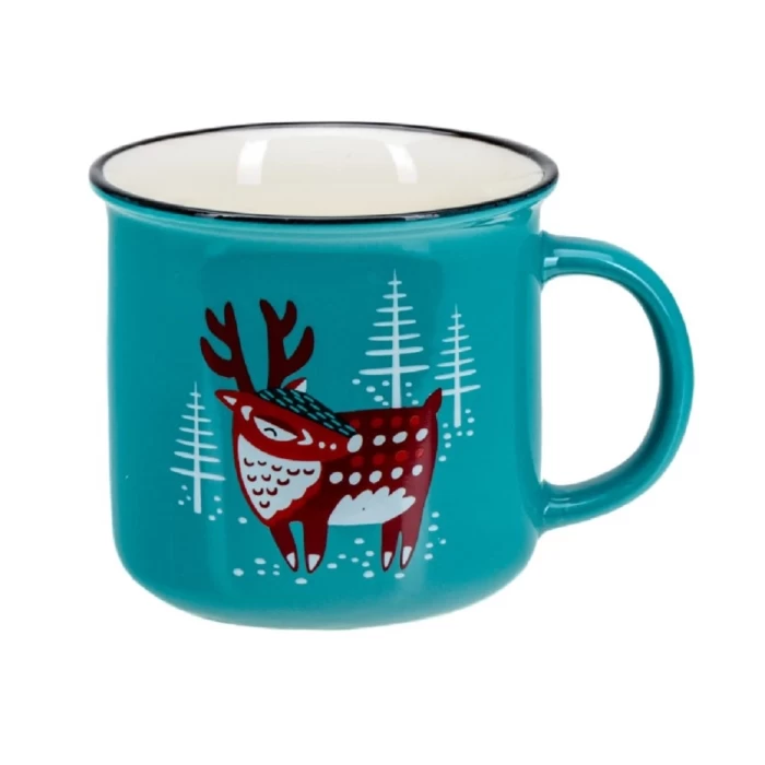 Кружка фарфоровая Belbohemia Новогодняя 400мл ZPX226804