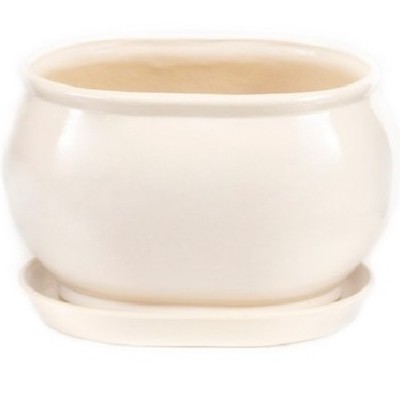 Горшок для цветов Тан­го 2595 белый