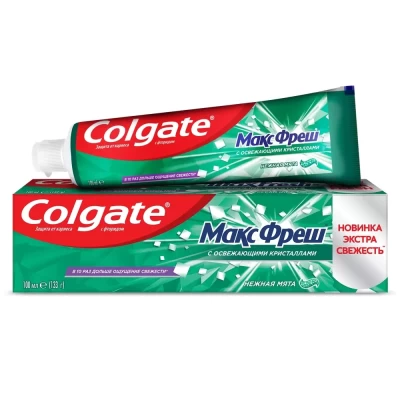 Зубная паста Colgate Макс Фреш с освежающими кристаллами 100мл