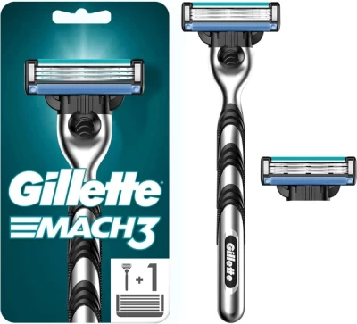 Станок Gillette MACH3 + 2 кассеты